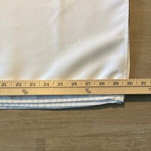 Bright White Dining Tablecloth 124” x 60” wide